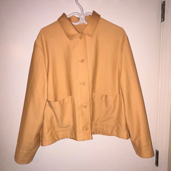 UNIQLO Butter Yellow Utility Jacket - Picture 1 of 5